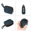 1Pcs Coin Purse Pouch For Men, Small Medieval Leather Coin Pouch With Zipper, Coin Organizer, Change Holder, Keychain Coin Purse for Men & Women (Yellow Brown) view 4
