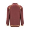 ZYXTIM Mens Distressed Tactical Sweatshirts Long Sleeve Stand Collar Casual Henley Shirts Muscle Fit Sport Combat Pullover Wine view 3