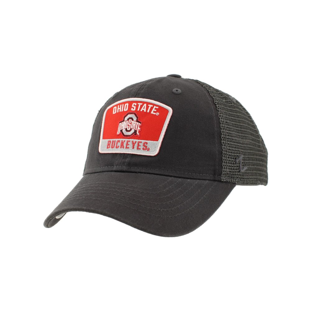 Ohio State Buckeyes NCAA Officially Licensed Hat University Patch Switchback Charcoal