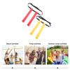 NOLITOY 4pcs Football Waist Flag Set Multi-use Belts for Indoor and Outdoor Training Includes Flags Fluorescent for Boys and Girls and Adults view 2