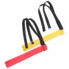 NOLITOY 4pcs Football Waist Flag Set Multi-use Belts for Indoor and Outdoor Training Includes Flags Fluorescent for Boys and Girls and Adults view 3