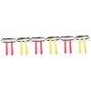 BESPORTBLE 6pcs Rugby Flag Belt Set Waist Flags for Football Training for Youth and Adult Players view 1