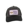 ZHATS Standard NCAA Officially Licensed Hat University Patch Defer Charcoal Black, Grey, One Size view 2