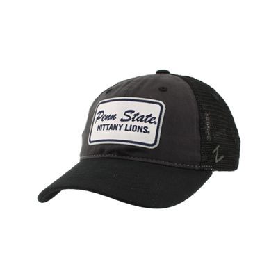ZHATS Standard NCAA Officially Licensed Hat University Patch Brick Charcoal Black, Grey, One Size