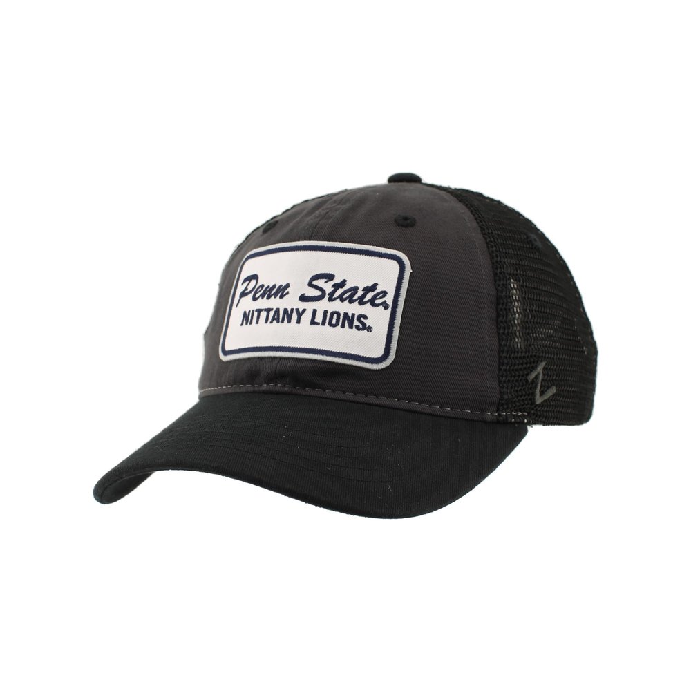 ZHATS Standard NCAA Officially Licensed Hat University Patch Brick Charcoal Black, Grey, One Size
