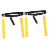BESPORTBLE 2pcs Football Waist Flag Rugby Belt Bright Flags for Multi-use Sports Game Accessory for Youth and Adults view 1