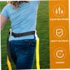 BESPORTBLE 2pcs Football Waist Flag Rugby Belt Bright Flags for Multi-use Sports Game Accessory for Youth and Adults view 4