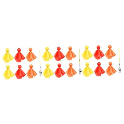 3 Sets Football Penalty Flag Football Flags Penalty Flags Supplies Tossing Penalty Flag Creative Penalty Flag Soccer Sports Flags Referee Penalty Flags Tossing Flag Referee Flags