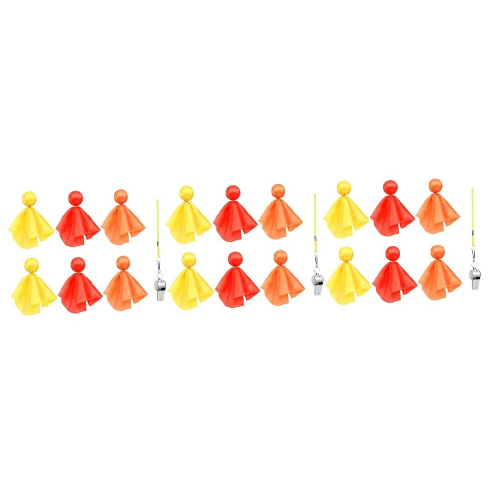 3 Sets Football Penalty Flag Football Flags Penalty Flags Supplies Tossing Penalty Flag Creative Penalty Flag Soccer Sports Flags Referee Penalty Flags Tossing Flag Referee Flags
