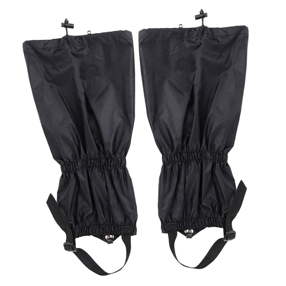 BESPORTBLE 4pcs Climbing Gaiters for Snow and Mud Adjustable Snow Leg Covers for Hiking Outdoor Activities Thermal Leg Guards Fit