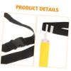 BESPORTBLE 3pcs Football Flag Belt Waist Flag for Rugby and Football Lightweight Portable Design Two Removable for Outdoor Games and Training Sessions view 4