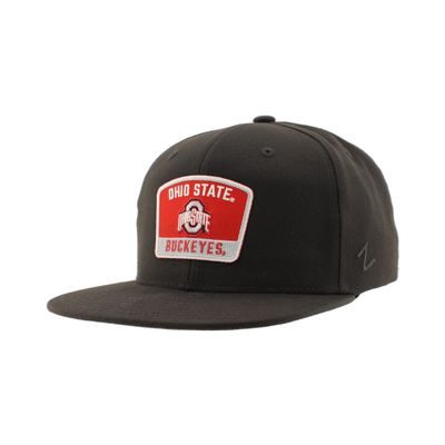 Ohio State Buckeyes NCAA Officially Licensed Hat Flat Snapback Z11 Switchback Charcoal