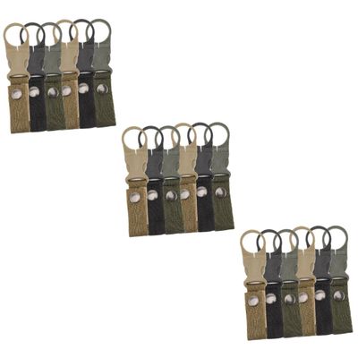 BESPORTBLE 18pcs Professional Water Bottle Carrying Buckle Portable Clip for Camping Securely Attach to Backpack
