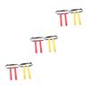 NOLITOY 6pcs Football Flag Belt Set Flags and Fluorescent for Training Fun Games Family Events and Camps view 1