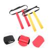 NOLITOY 6pcs Football Flag Belt Set Flags and Fluorescent for Training Fun Games Family Events and Camps view 3