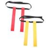 NOLITOY 6pcs Football Flag Belt Set Flags and Fluorescent for Training Fun Games Family Events and Camps view 4
