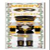 KH Sports Fan Missouri Tigers Nutcracker Porch Leaner, 11x46 Inches, Tigers Outdoor Christmas Sign; Display Some Holiday Cheer with This Missouri Tigers Nutcracker Sign view 1
