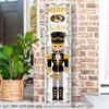 KH Sports Fan Missouri Tigers Nutcracker Porch Leaner, 11x46 Inches, Tigers Outdoor Christmas Sign; Display Some Holiday Cheer with This Missouri Tigers Nutcracker Sign view 2
