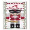 KH Sports Fan Alabama Crimson Tide Nutcracker Porch Leaner, 11x46 Inches, Crimson Tide Outdoor Christmas Sign; Display Some Holiday Cheer with This Alabama Crimson Tide Nutcracker Sign view 1