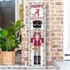 KH Sports Fan Alabama Crimson Tide Nutcracker Porch Leaner, 11x46 Inches, Crimson Tide Outdoor Christmas Sign; Display Some Holiday Cheer with This Alabama Crimson Tide Nutcracker Sign view 2