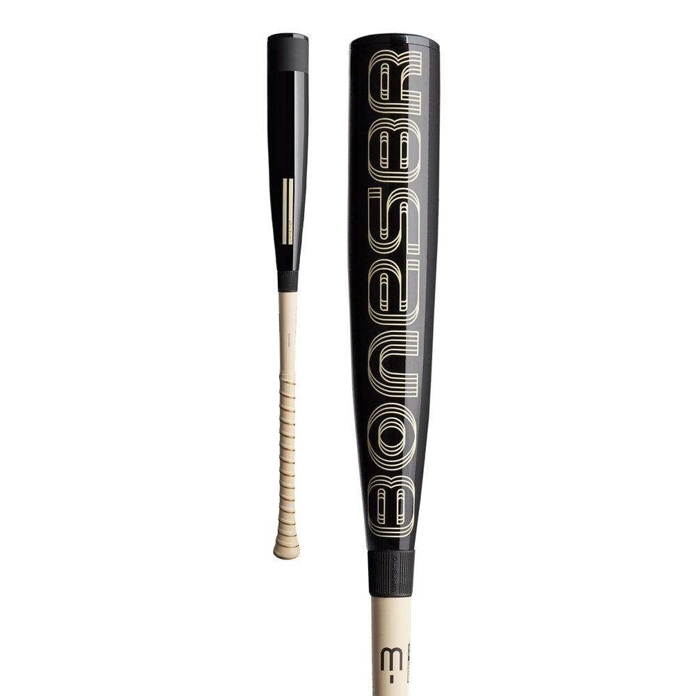 2024 BONESABER Hybrid Black Cobra Edition BBCOR Metal Baseball BAT (34)