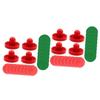 BESPORTBLE 2sets Air Hockey Replacement Pucks and Paddles Air Hockey Accessories Cloth Pucks and for Game view 1