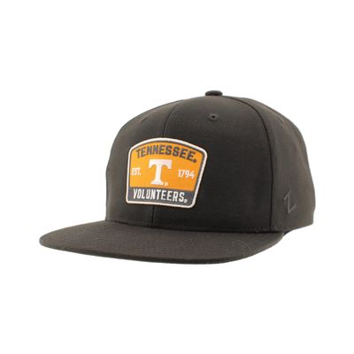 ZHATS Standard NCAA Officially Licensed Hat Flat Snapback Z11 Switchback Charcoal, Grey, One Size