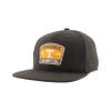 ZHATS Standard NCAA Officially Licensed Hat Flat Snapback Z11 Switchback Charcoal, Grey, One Size view 1