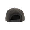 ZHATS Standard NCAA Officially Licensed Hat Flat Snapback Z11 Switchback Charcoal, Grey, One Size view 4