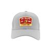 ZHATS Men's Standard NCAA Officially Licensed Fitted Hat ZH Patch Switchback Light Gray, Grey, Large view 2