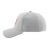 ZHATS Men's Standard NCAA Officially Licensed Fitted Hat ZH Patch Switchback Light Gray, Grey, Large view 3