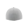 ZHATS Men's Standard NCAA Officially Licensed Fitted Hat ZH Patch Switchback Light Gray, Grey, Large view 4