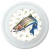 Rainbow Trout Fishing Lure Pattern Novelty 9" Flying Disc view 1