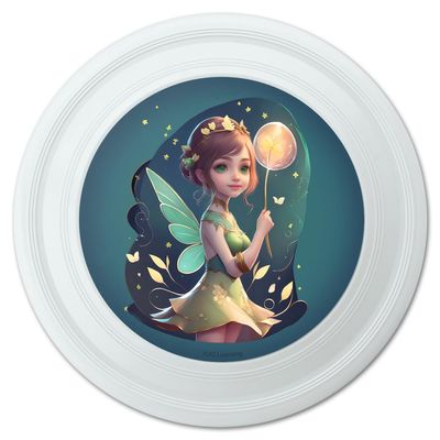 Fairy with Blue Wings Novelty 9" Flying Disc