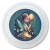 Fairy with Blue Wings Novelty 9" Flying Disc view 1