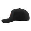 ZHATS Men's Standard NCAA Officially Licensed Fitted Hat ZH Patch Switchback Black, Medium view 3