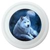 White Wolf Moon Novelty 9" Flying Disc view 1