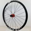 ZECHAO 700C Disc Brake Road Wheel Set,Aluminium Alloy Double Wall Rims Quick Release 24H Hub Bike Front and Rear Wheel 1800G (Color : Red, Size : 700c) view 4