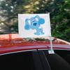 Happy Blue's Clues Car Truck Flag with Window Clip On Pole Holder view 2