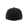 ZHATS Men's Standard NCAA Officially Licensed Fitted Hat ZH Patch Brick Black, Large view 4