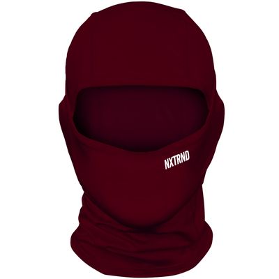Nxtrnd Breathable Ski Mask, Lightweight Balaclava, Moisture-Wicking Shiesty (Maroon)