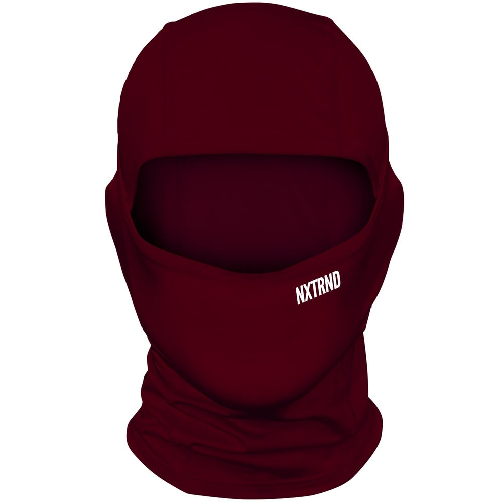 Nxtrnd Breathable Ski Mask, Lightweight Balaclava, Moisture-Wicking Shiesty (Maroon)