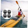 BESPORTBLE 12pcs Kayak Drain Hole Kit Scupper Plugs for Ocean Kayaks Canoes and Fishing Boats Fit Easy to Install Design Outer Diameter Height view 2