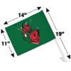 Mississippi Valley State University Primary Logo Car Truck Flag with Window Clip On Pole Holder view 4