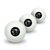 Moose Head Illustration Novelty Table Tennis Ping Pong Ball 3 Pack view 1
