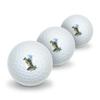 Crappie Fishing 7 Novelty Golf Balls 3 Pack view 1