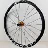 ZECHAO 700C Disc Brake Road Wheel Set,Aluminium Alloy Double Wall Rims Quick Release 24H Hub Bike Front and Rear Wheel 1800G (Color : Gold, Size : 700c) view 4
