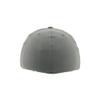 ZHATS Men's Standard NCAA Officially Licensed Fitted Hat ZH Patch Switchback Gray, Grey, Large view 4