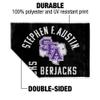 Stephen F. Austin State University Lumberjacks Car Truck Flag with Window Clip On Pole Holder view 3