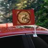 Rodeo Cowboy Vintage Horse Riding Bucking Car Truck Flag with Window Clip On Pole Holder view 2